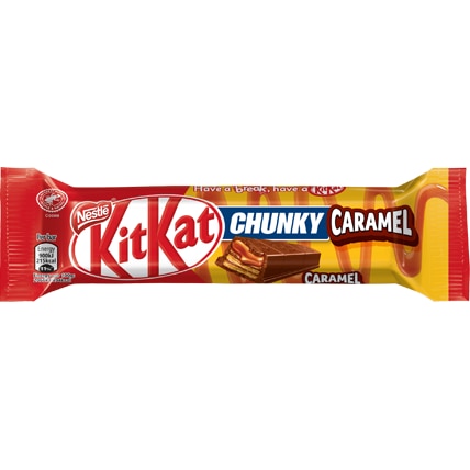 KitKat Chunky Caramel Milk Chocolate KitKat